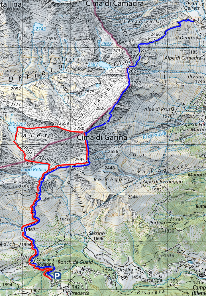 Mappa delle Varianti