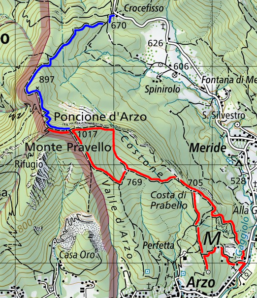 Mappa delle Varianti